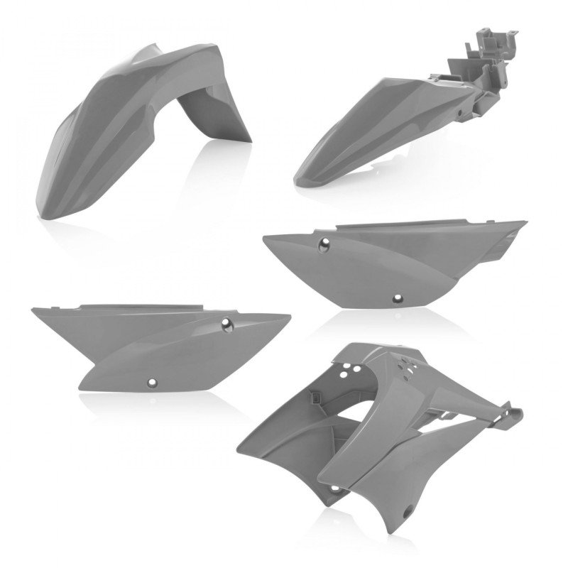 Acerbis 10+ Kawasaki KLX110/110L Plastic Kit – Gray