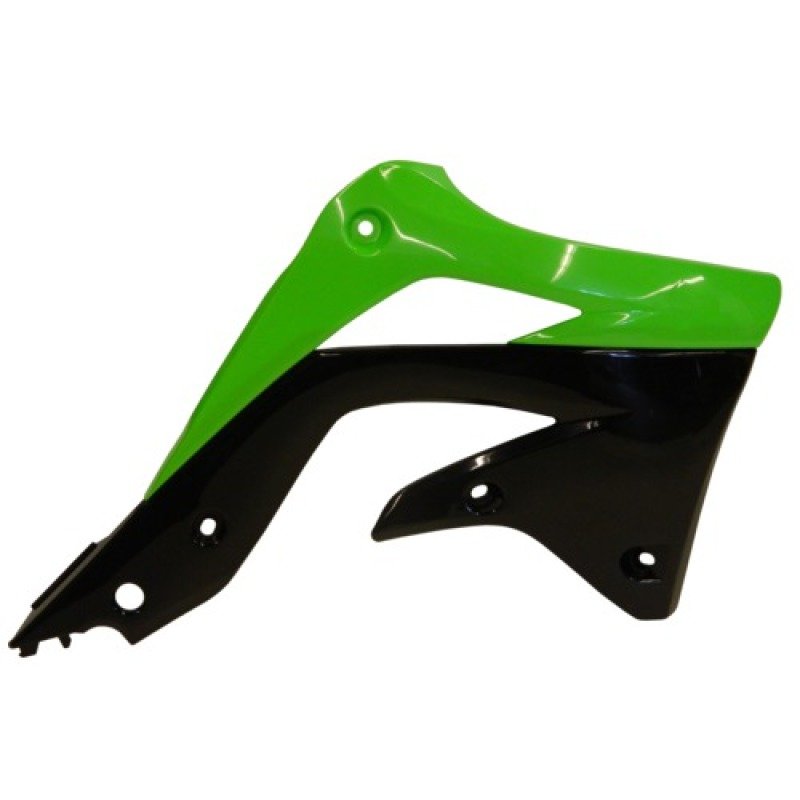 Acerbis 12-15 Kawasaki KX450F Radiator Shroud – Green/Black
