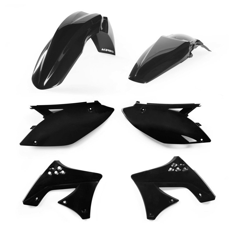 Acerbis 09-12 Kawasaki KX250F Plastic Kit – Black