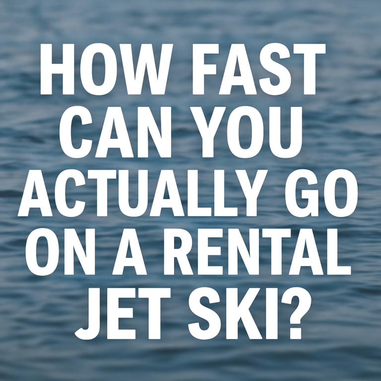 Read more about the article How Fast Can You Actually Go on a Rental Jet Ski?