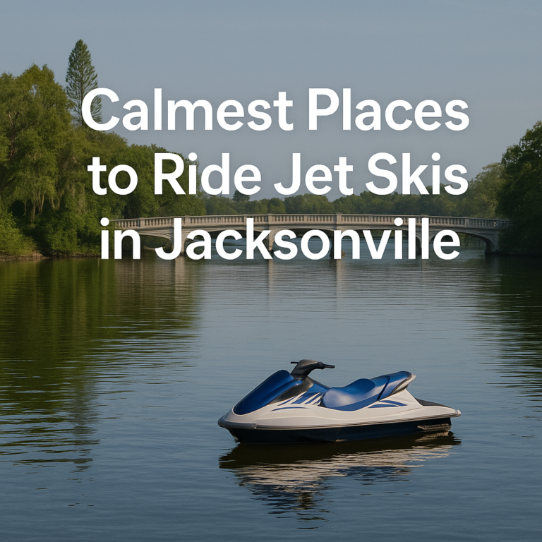 Calmest Places to Ride Jet Skis in Jacksonville